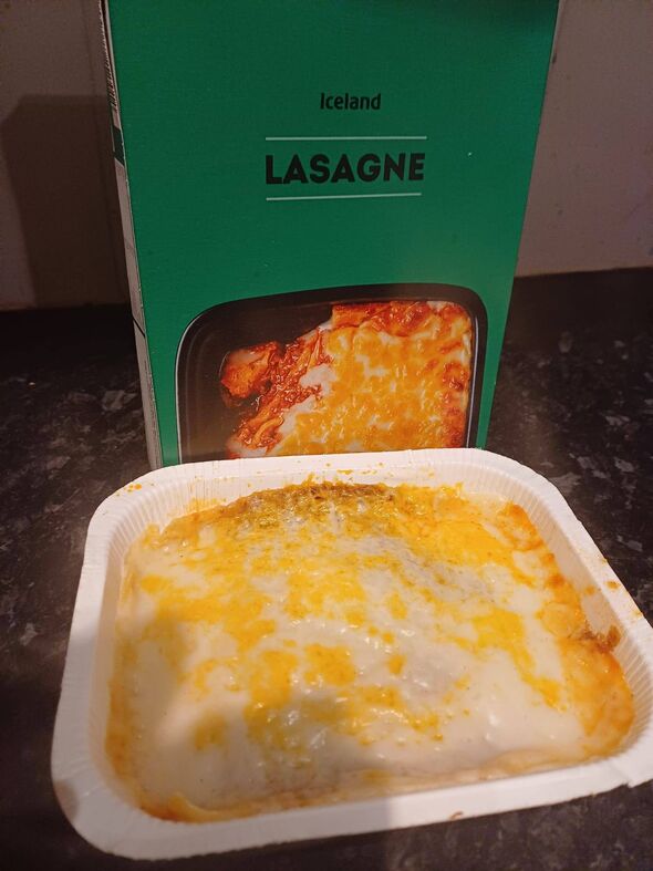 Iceland's £1 lasagne
