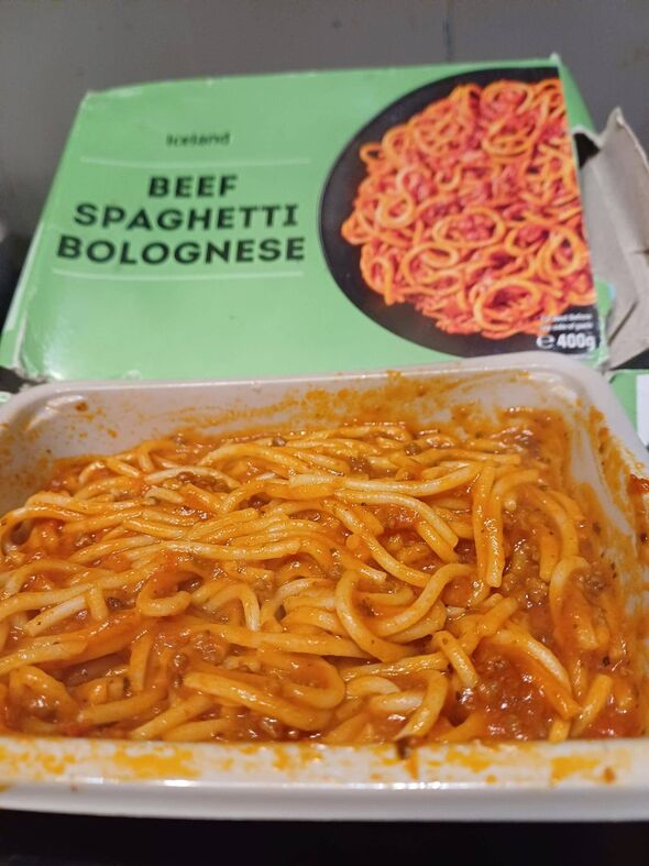 Iceland's £1 Spaghetti Bolognese