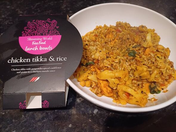 Slimming World Chicken Tikka  Rice - 400g, £3.75