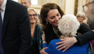 Princess Kate hugs 'old friend' in emotional reunion at Holocaust ceremony | Royal | News
