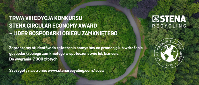 VIII edycja konkursu Stena Circular Economy Award - Styczeń - 2025 - Wszystkie aktualności - Nauka na UMCS