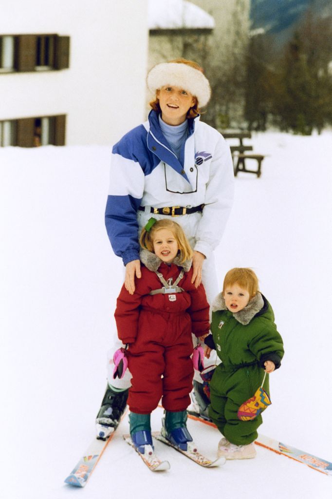 The trio looked so adorable in photos from the trip in 1992