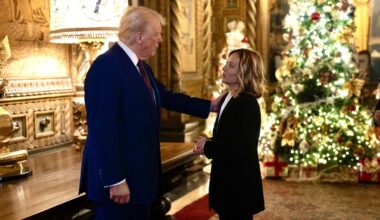 Meloni pays surprise flying visit to Trump in Florida - Politics