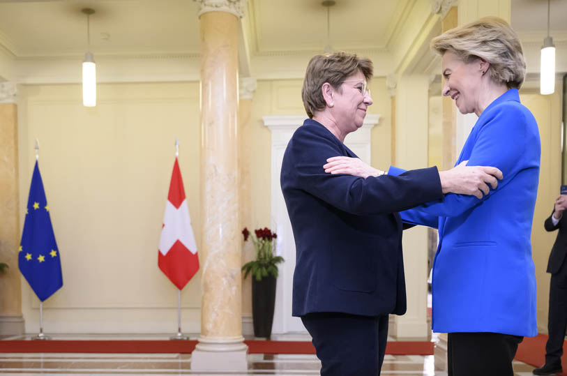 two women hugging