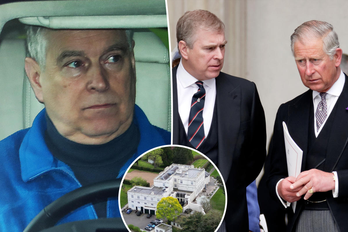 Prince Andrew embarrassed by his situation as King Charles sidelines him as a ‘diminished man’: expert