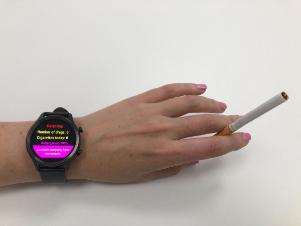 Smartwatch technology helps people quit smoking, n