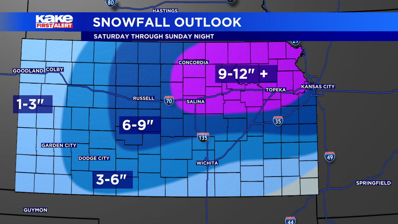 Major winter storm hits Kansas, blizzard warnings in effect | Home