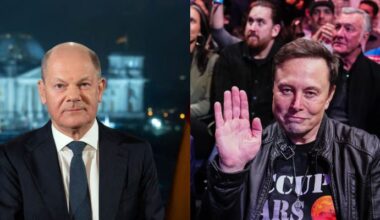 German Chancellor Olaf Scholz Responds to Elon Musk's Support of AfD