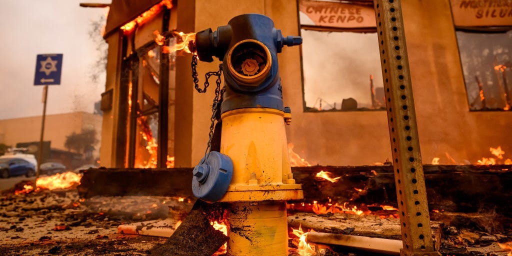 LA Fires: Why Some Fire Hydrants in Los Angeles Had No Water