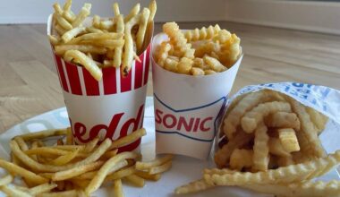 Trying Fries From Culver's, Freddy's, and Sonic; Which Chain Is Best?
