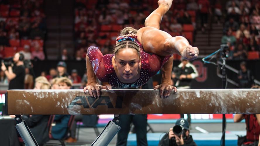 PHOTOS: OU Women's Gymnastics vs Missouri