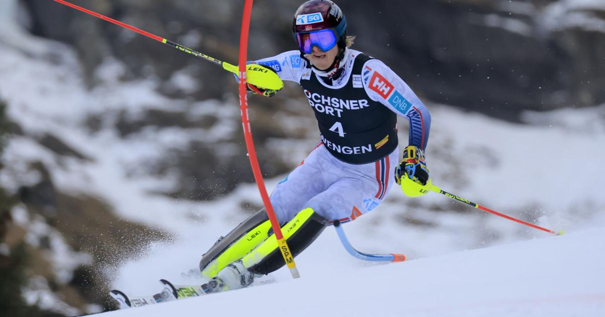 US-born McGrath leads Norway sweep in World Cup slalom and celebrates with signature Cuche ski flip | National Sports