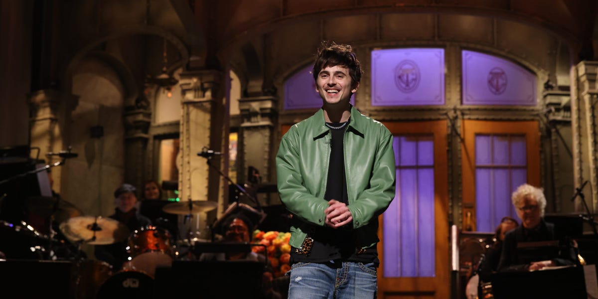 Timothée Chalamet, 'SNL' Joke About AI in Schools