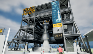 Experience the thrill of NASA’s new rocket test fire simulation at Kennedy Space Center