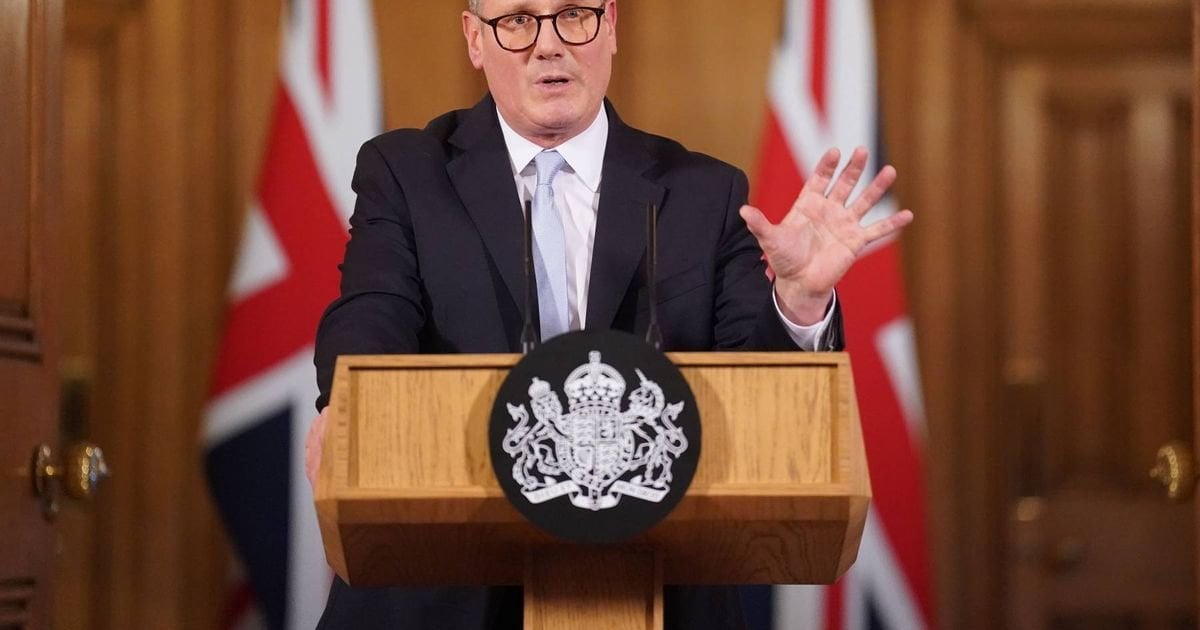 Keir Starmer to give urgent statement in Downing Street this morning