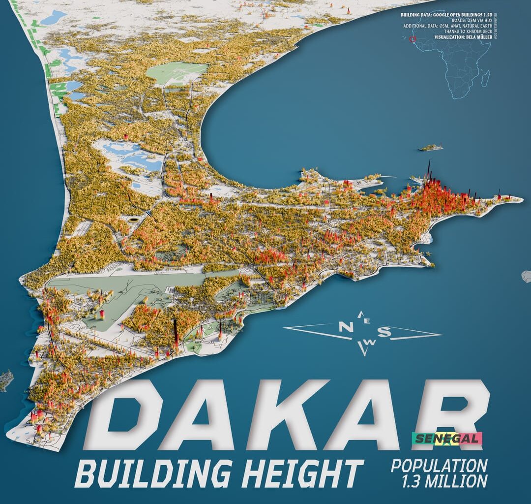 Dakar 3d Building height Visual OC