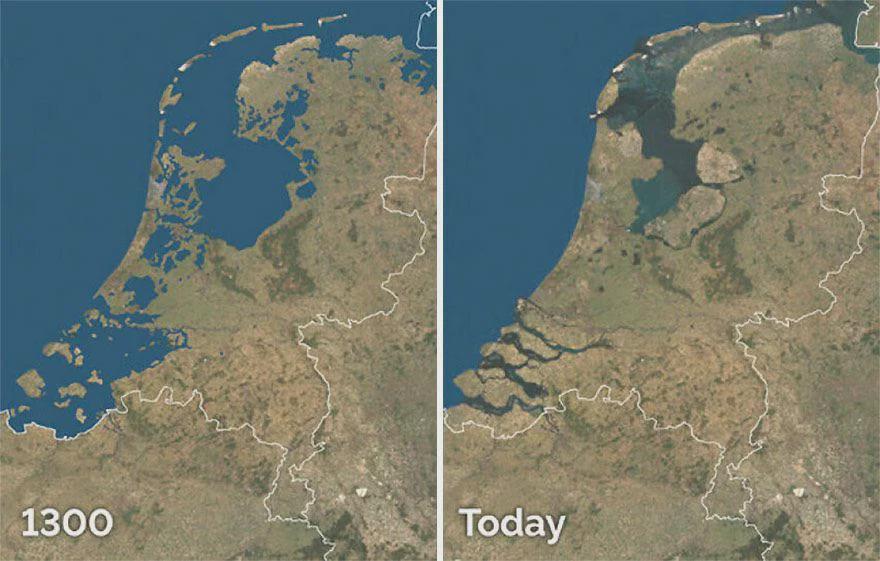 Oh no, the Netherlands is not sinking