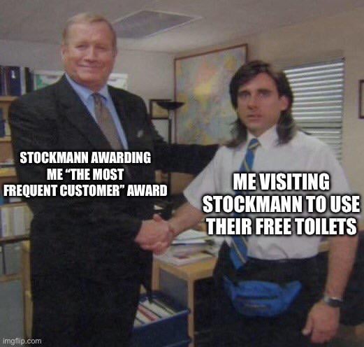 My thoughts every time I use their WC 😬