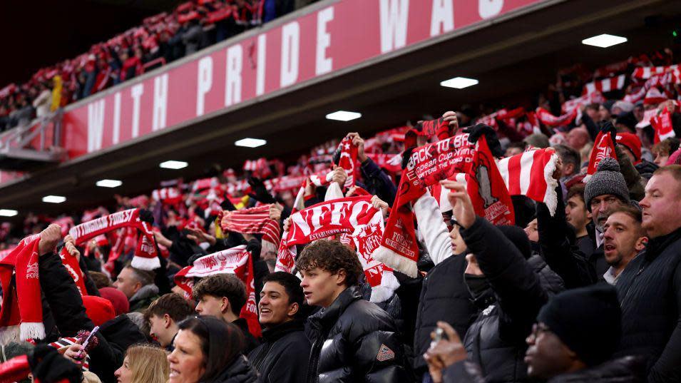 Nottingham Forest supporters