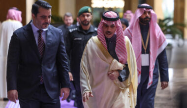 Arab, EU diplomats gather in Saudi Arabia to discuss support for Syria