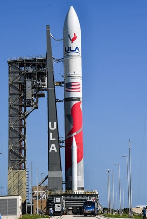 A United Launch Alliance Vulcan rocket rolled out to Launch Complex 41 at Cape Canaveral Space Force Station on Monday, September 30, 2024 ahead of its second certification flight (Cert-2) in October. Craig Bailey/FLORIDA TODAY via USA TODAY NETWORK