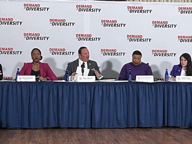 Marc Morial, president of the National Urban League, convened a meeting of national civil rights leaders in Washington, D.C., Jan. 22, 2025 to discuss efforts to fight the rollback of diversity, equity and inclusion initiatives.