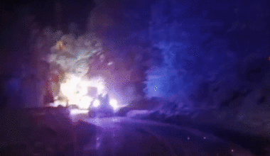 Firefighters Rescue Residents Trapped by Heavy Snow in Southern Italy