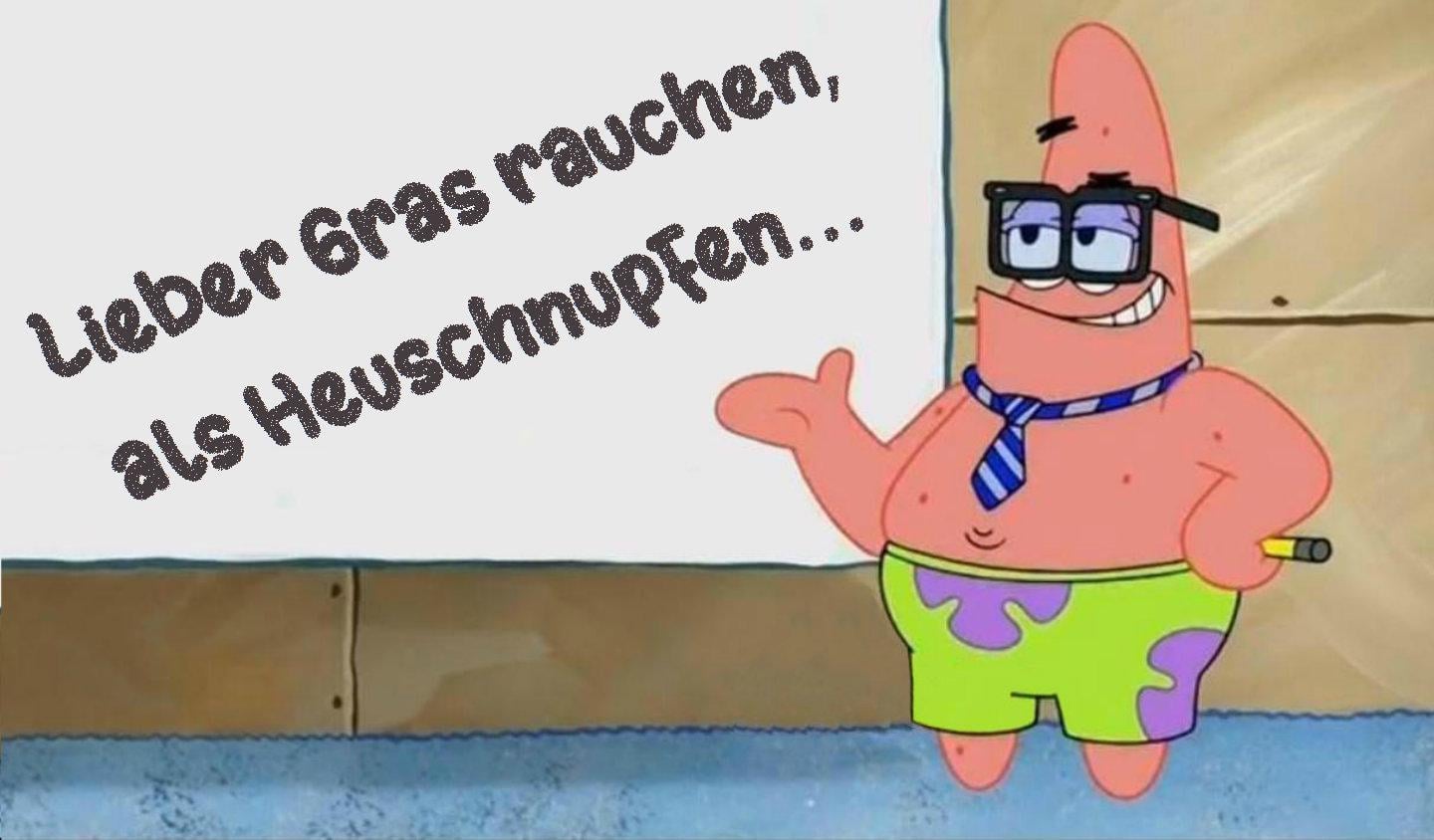 Heuschnupfen ist scheiße...