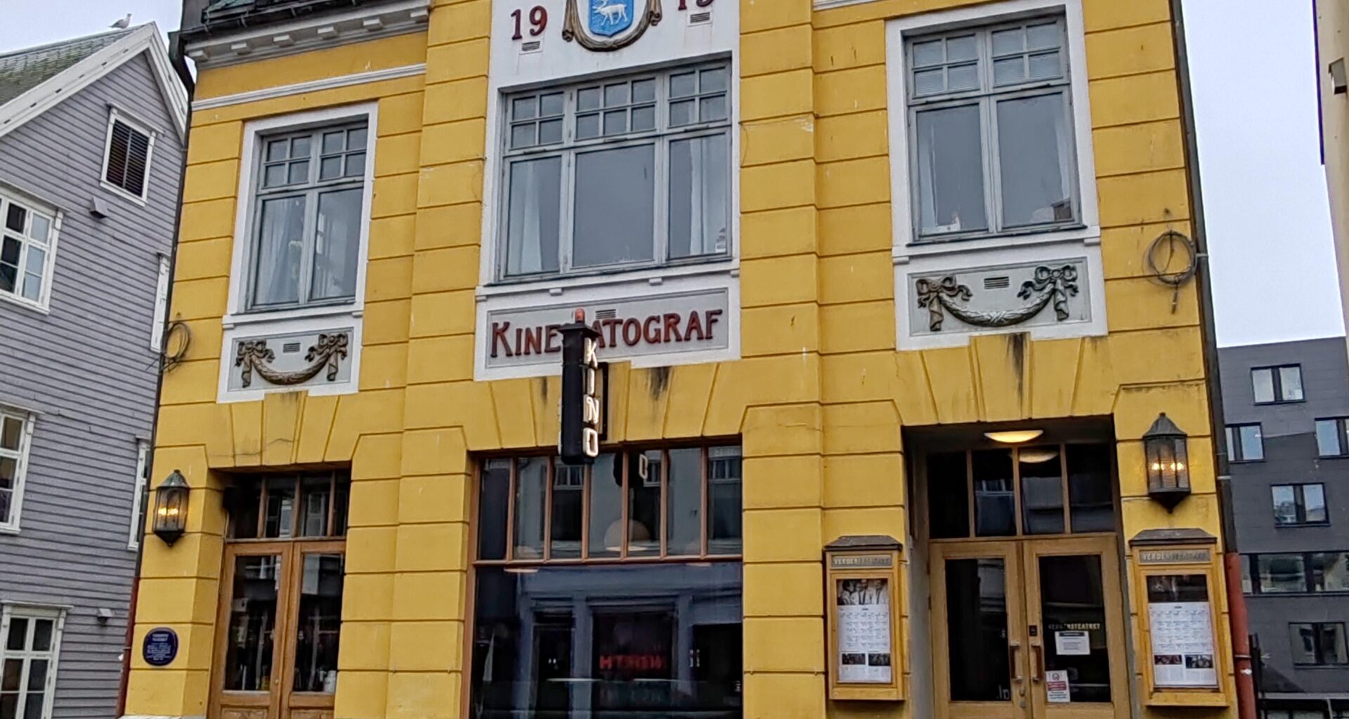 Verdens movie theater. Tromso, Norway.