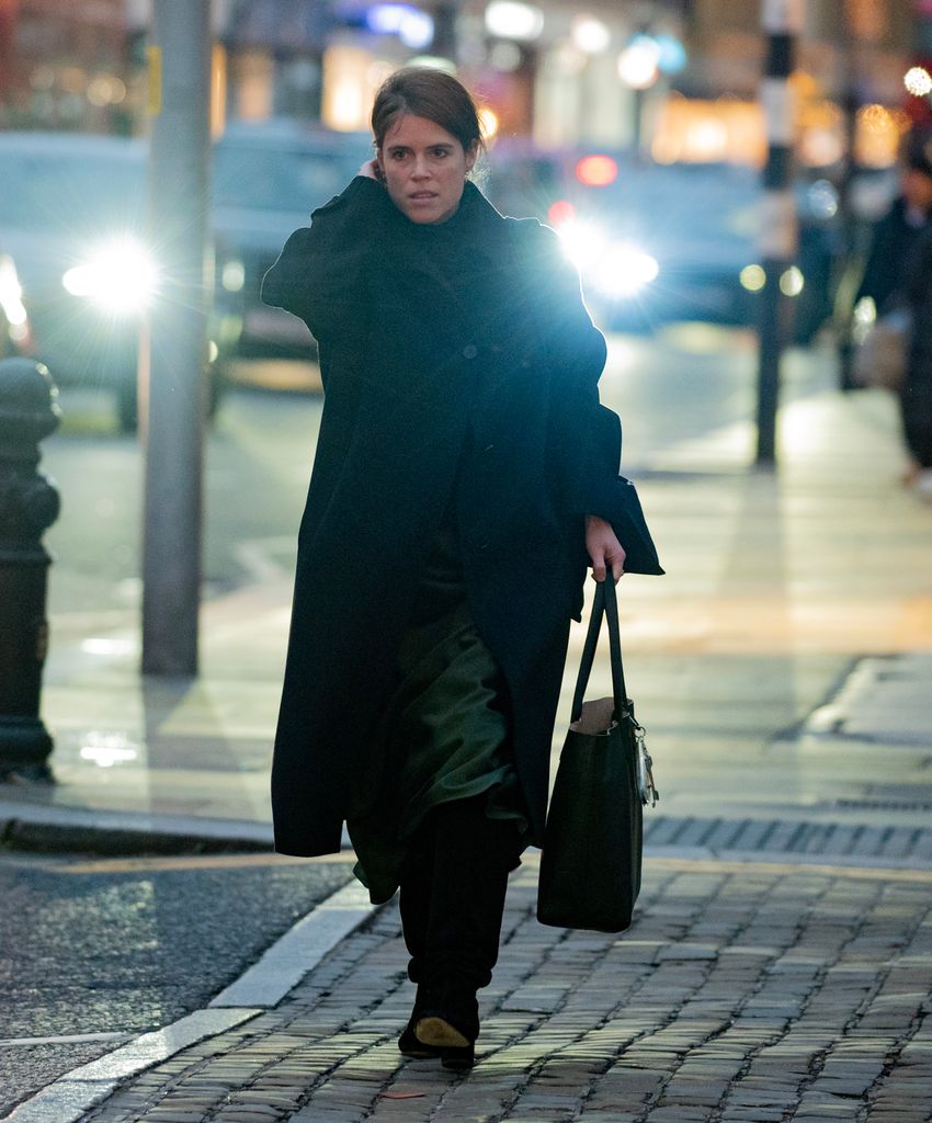 Eugenie never fails when it comes to her winter fashion 