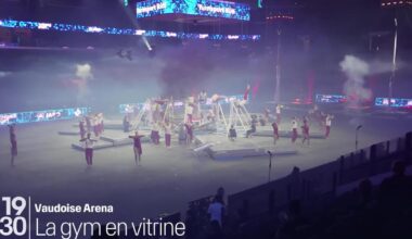 Des centaines de gymnastes suisses virevoltent à Malley lors du Gymotion - rts.ch