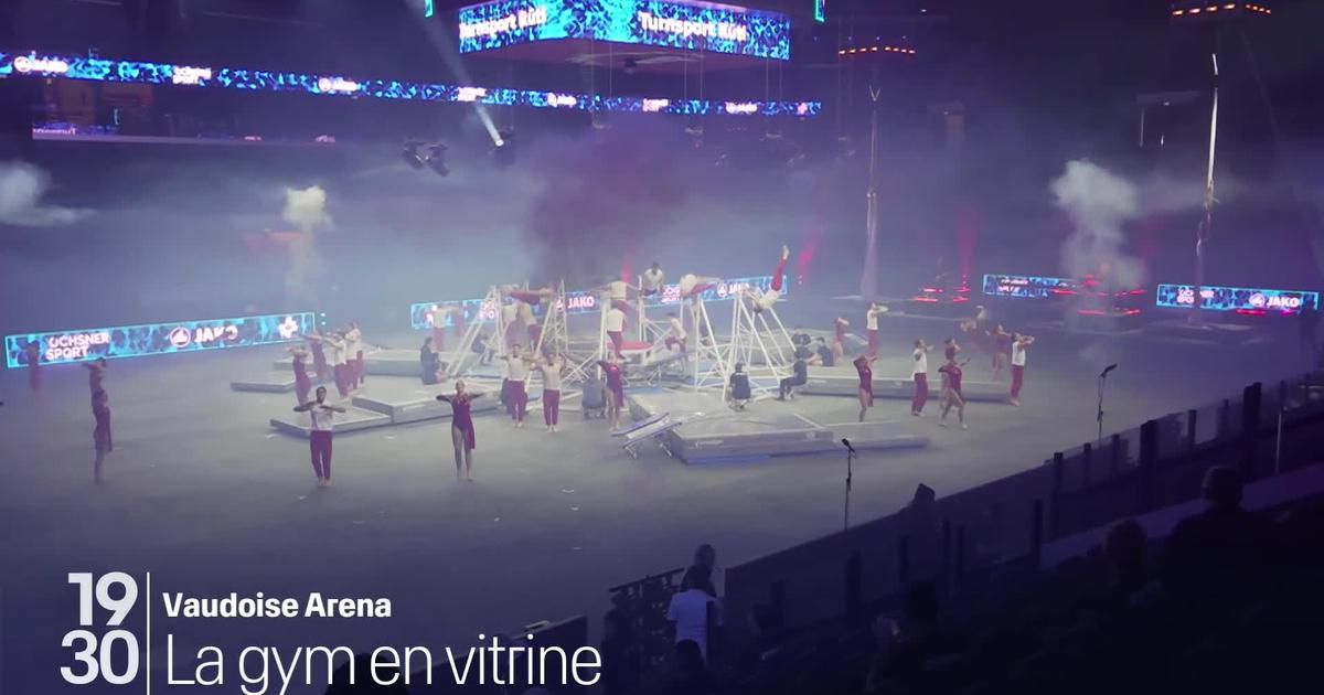 Des centaines de gymnastes suisses virevoltent à Malley lors du Gymotion - rts.ch