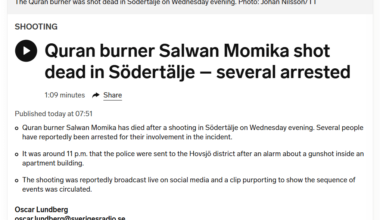 Insane news from Sweden