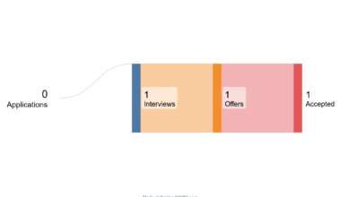 [OC] My job hunt as Computer Science Master student