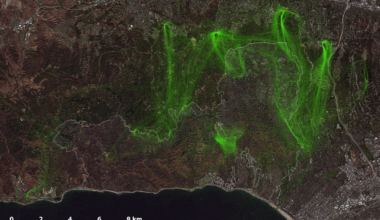 Aerial Firefighting Operations in Los Angeles