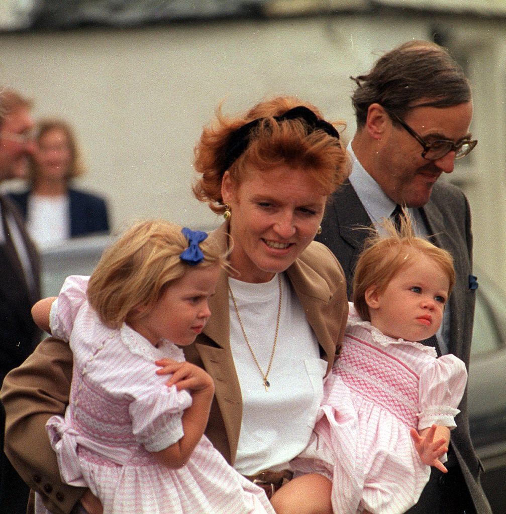 The photo shows Eugenie looking so much like little Lilibet