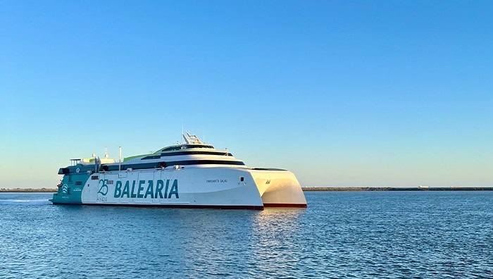 Wärtsilä locks in decade-long support deal for Baleària’s LNG ferry