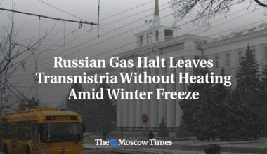 Russian Gas Halt Leaves Transnistria Without Heating Amid Winter Freeze