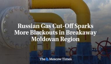 Russian Gas Cut-Off Sparks More Blackouts in Breakaway Moldovan Region