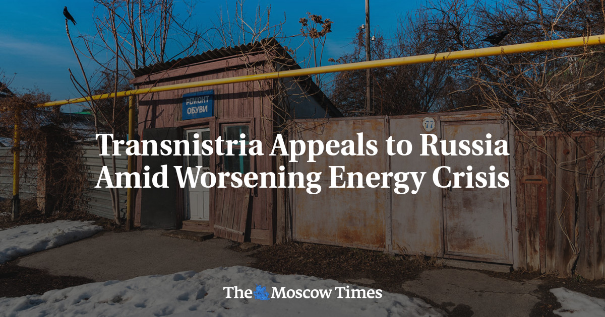 Transnistria Appeals to Russia Amid Worsening Energy Crisis