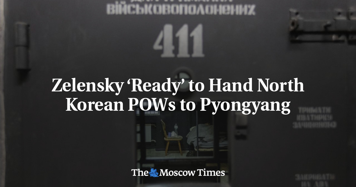 Zelensky ‘Ready’ to Hand North Korean POWs to Pyongyang