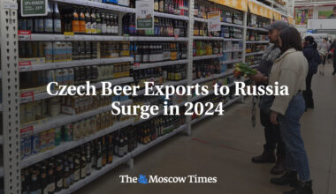 Czech Beer Exports to Russia Surge in 2024