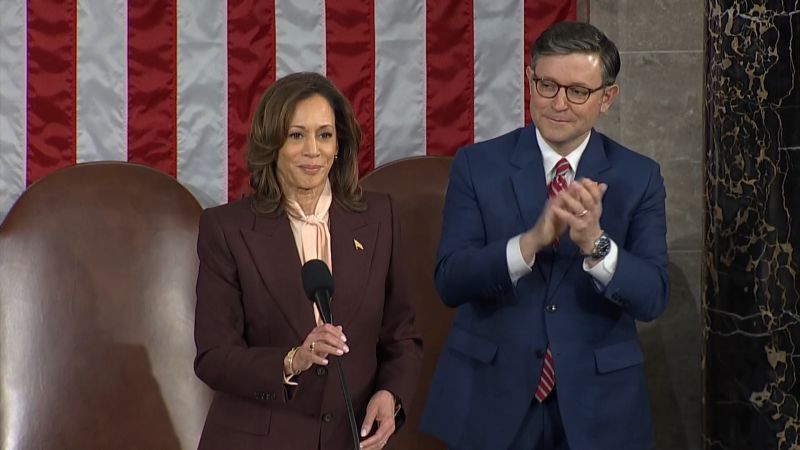 Video: Watch Kamala Harris announce certification of Donald Trump’s election victory