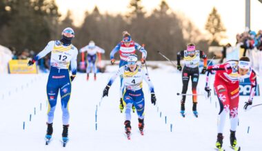 Dubbelt svenskt på pallen – men Skistad vann