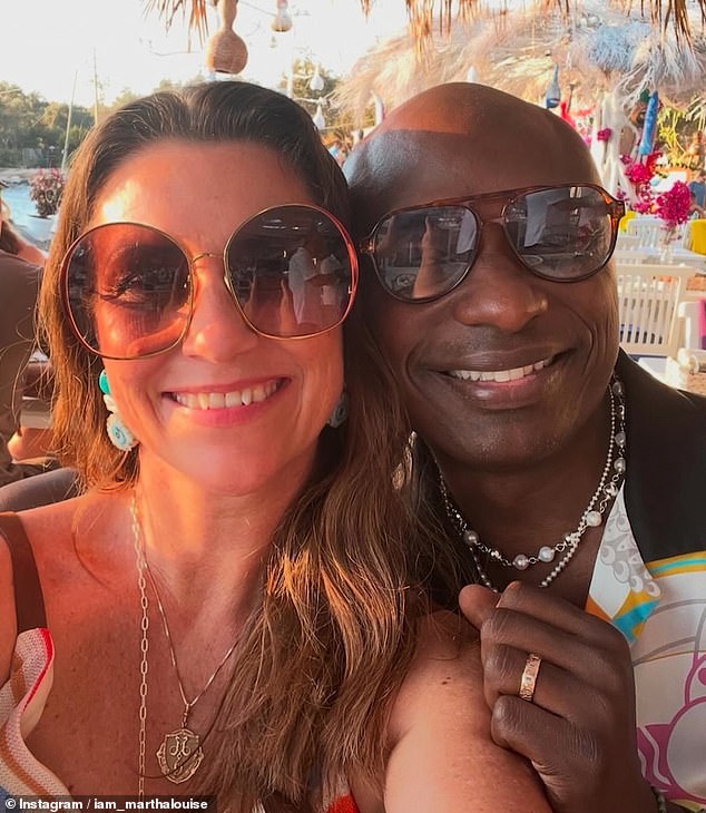 Along with a photo of them kissing and a selfie from a sunny getaway, the royal also posted an image of herself and Durek with her three daughters