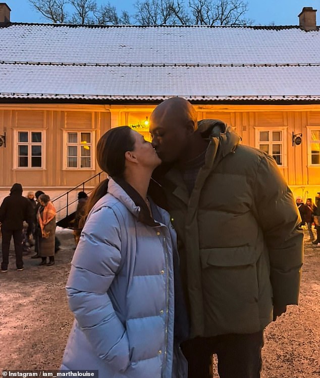 Princess Martha Louise shut down any suggestion of a feud between her and her family and revealed they spent Christmas apart due to Durek's health