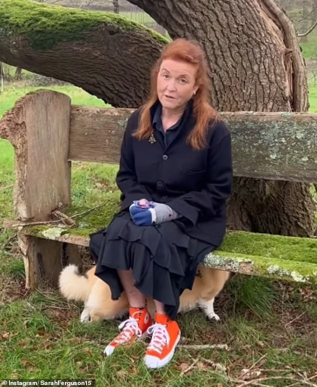 The Duchess of York (pictured) shared a paid partnership post on Instagram for a mindfulness app called Zoul