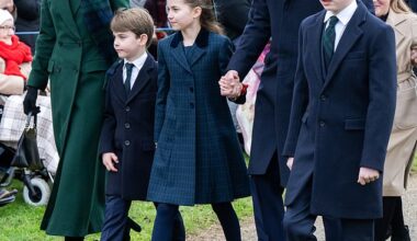 The Princess of Wales’s former school Marlborough College has been chosen for all three of her children (pictured together last year), according to insiders