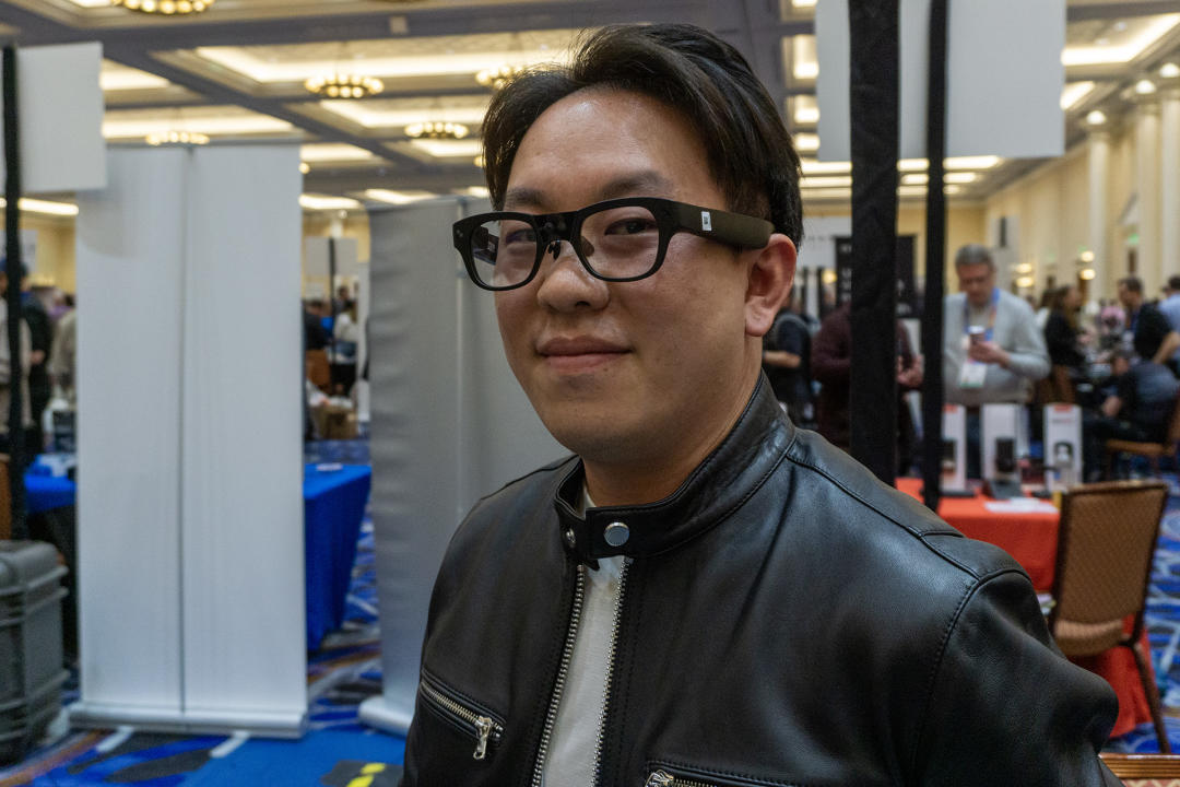 The RayNeo X3 pro AR glasses.