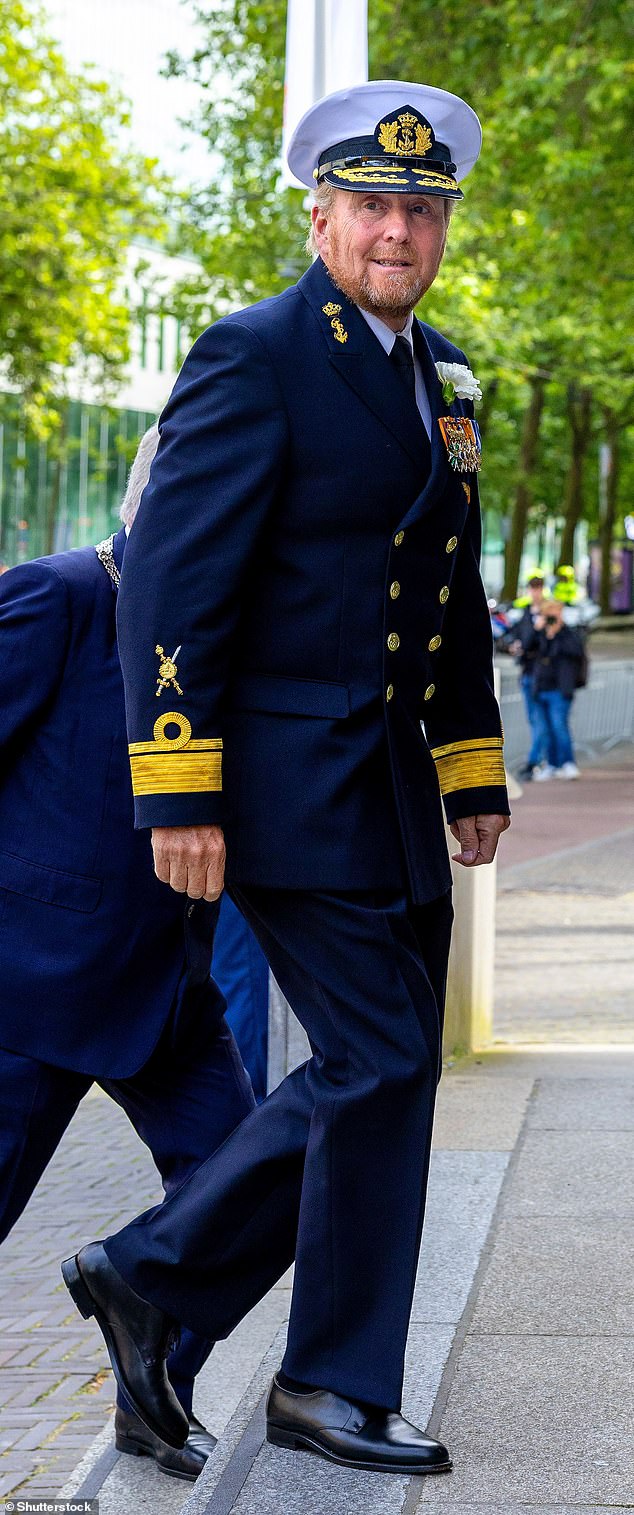 King Willem-Alexander during Veterans day at in The Hague on June 29, 2024